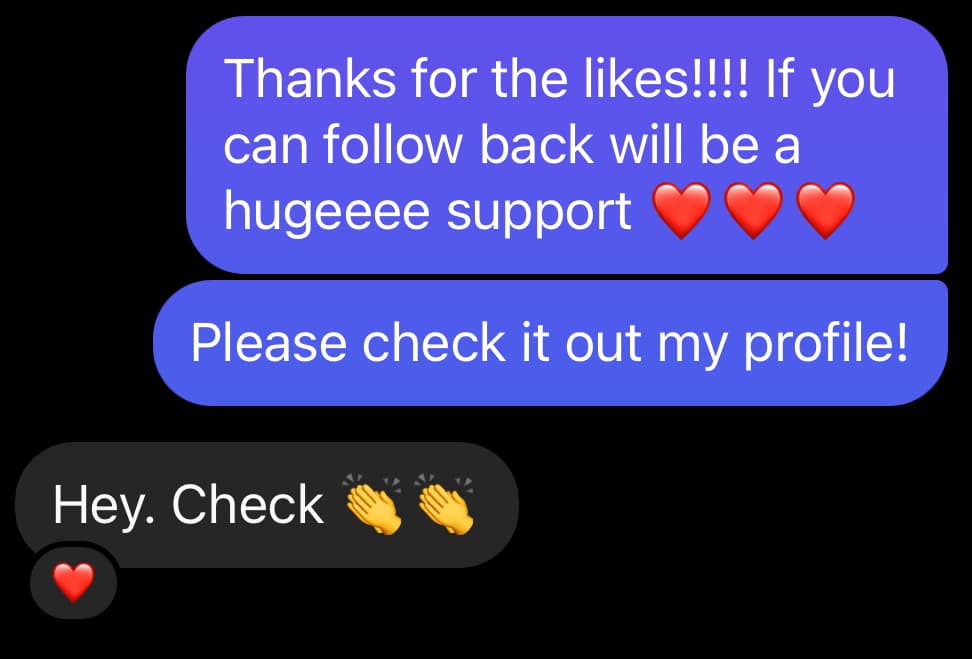 Instagram Interaction with Accounts